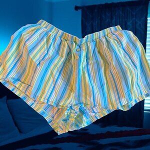 Seventeen Girl's Cotton Stripe Boy Shorts